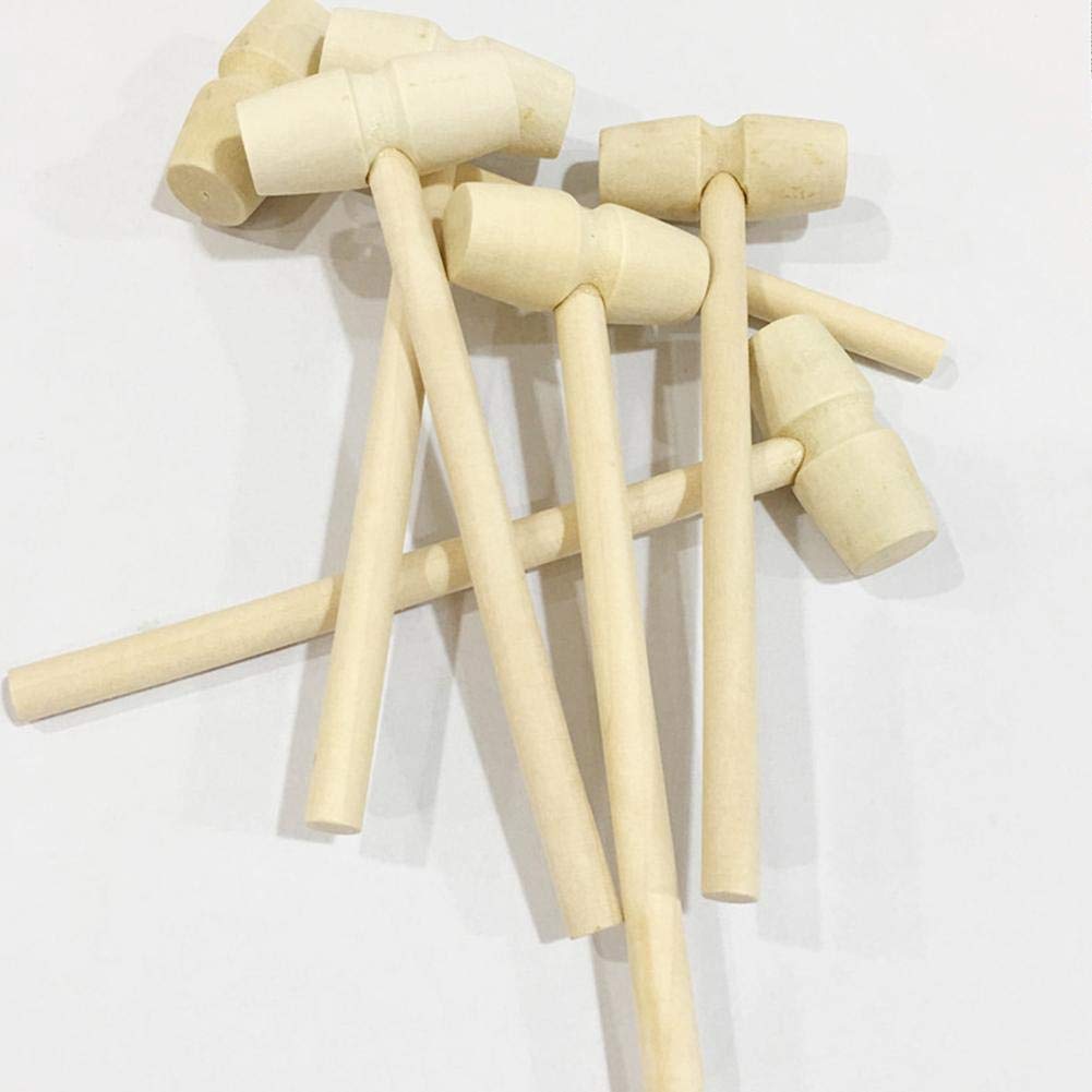 C&G INDIA Wooden Hammer for Pinata Cake Pack of 6 - Image 2 thumbnail