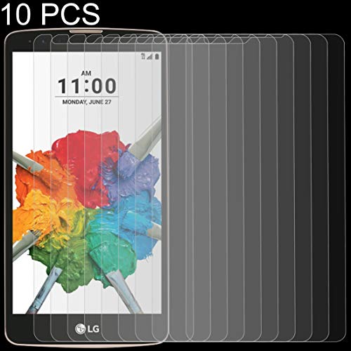 HONGYAN Tempered Film for LG 10 PCS 0.26mm 9H 2.5D Tempered Glass Film for LG Stylo 2 Plus / K550 Screen Protective Film