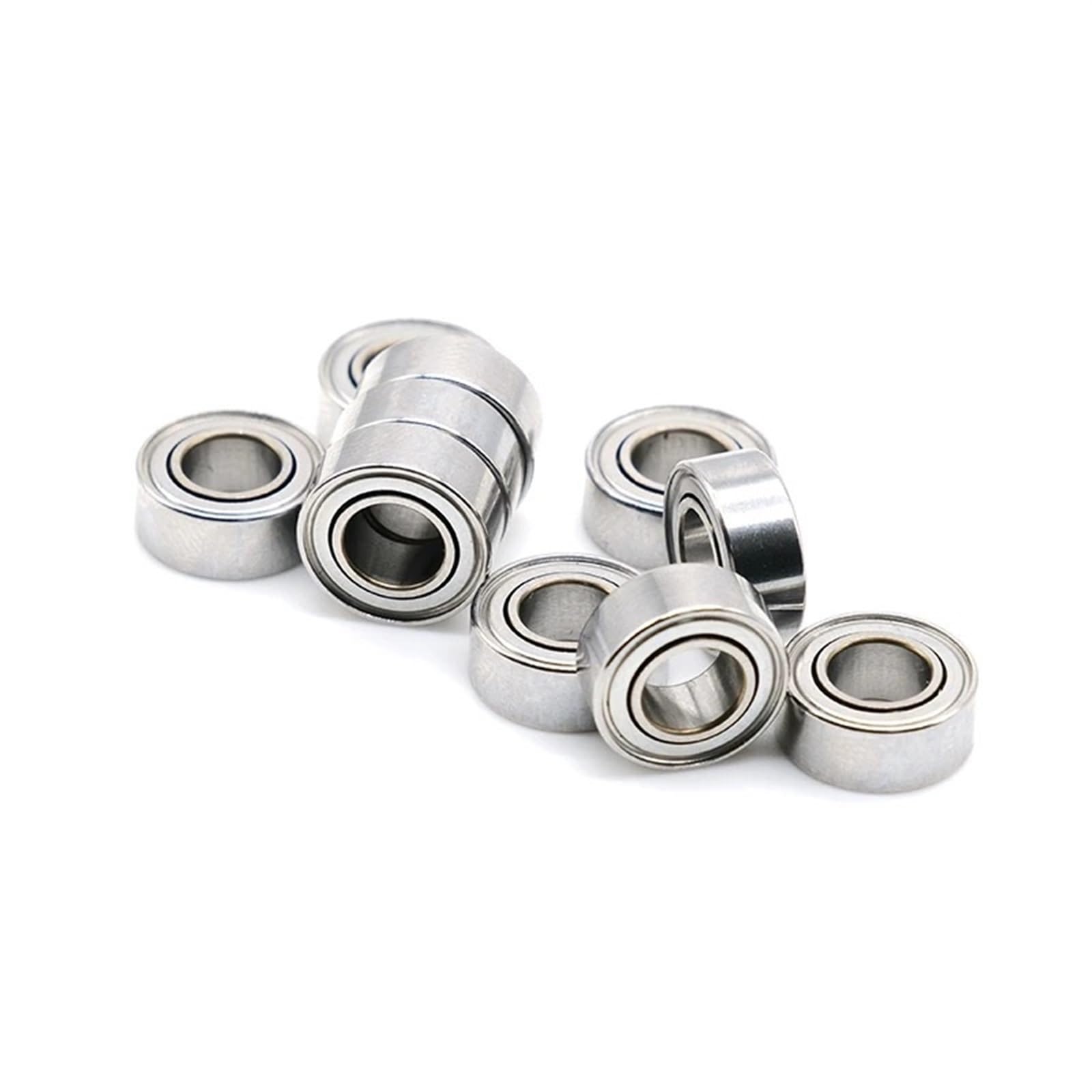 PXQCHAVLN 2Pcs 5x10x4mm 105ZZ ABEC-9 Stainless Steel Bearings Fishing Reel Reel Handles Bearing(2Pcs SMR105ZZ 5X10X4)