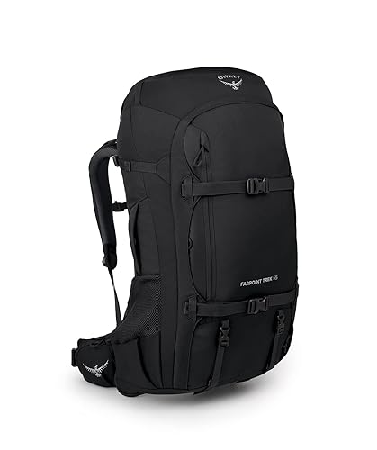 Osprey Men's Farpoint Men's Backpack Backpack (pack of 1) - O/S - Capacity 75L - Black