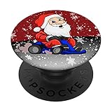 Photo Gallery divertente babbo natale go karting natale kart racer lovers popsockets popgrip intercambiabile Photo Gallery divertente babbo natale go karting natale kart racer lovers popsockets popgrip intercambiabile