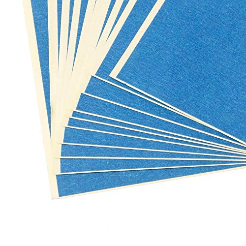 Zamtac 10Pcs/Set 200X210mm Blue Painters Tape Resistant