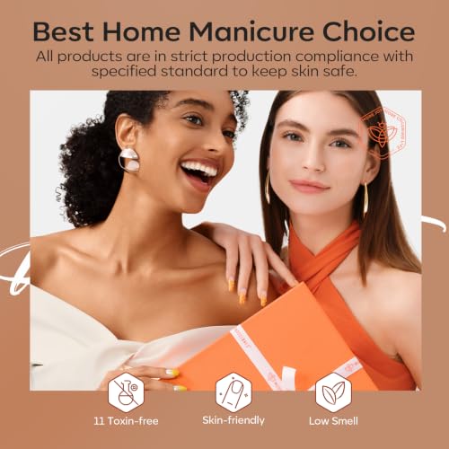 Image of modelones Nude Brown Gel Nail Polish Set, Beige Chocolate Caramel Skin Tone | 6 Fall Colors Neutral Khaki Shades, LED Soak Off DIY Home Salon, Gift for Women, Long-Lasting, Easy & Smooth to Apply