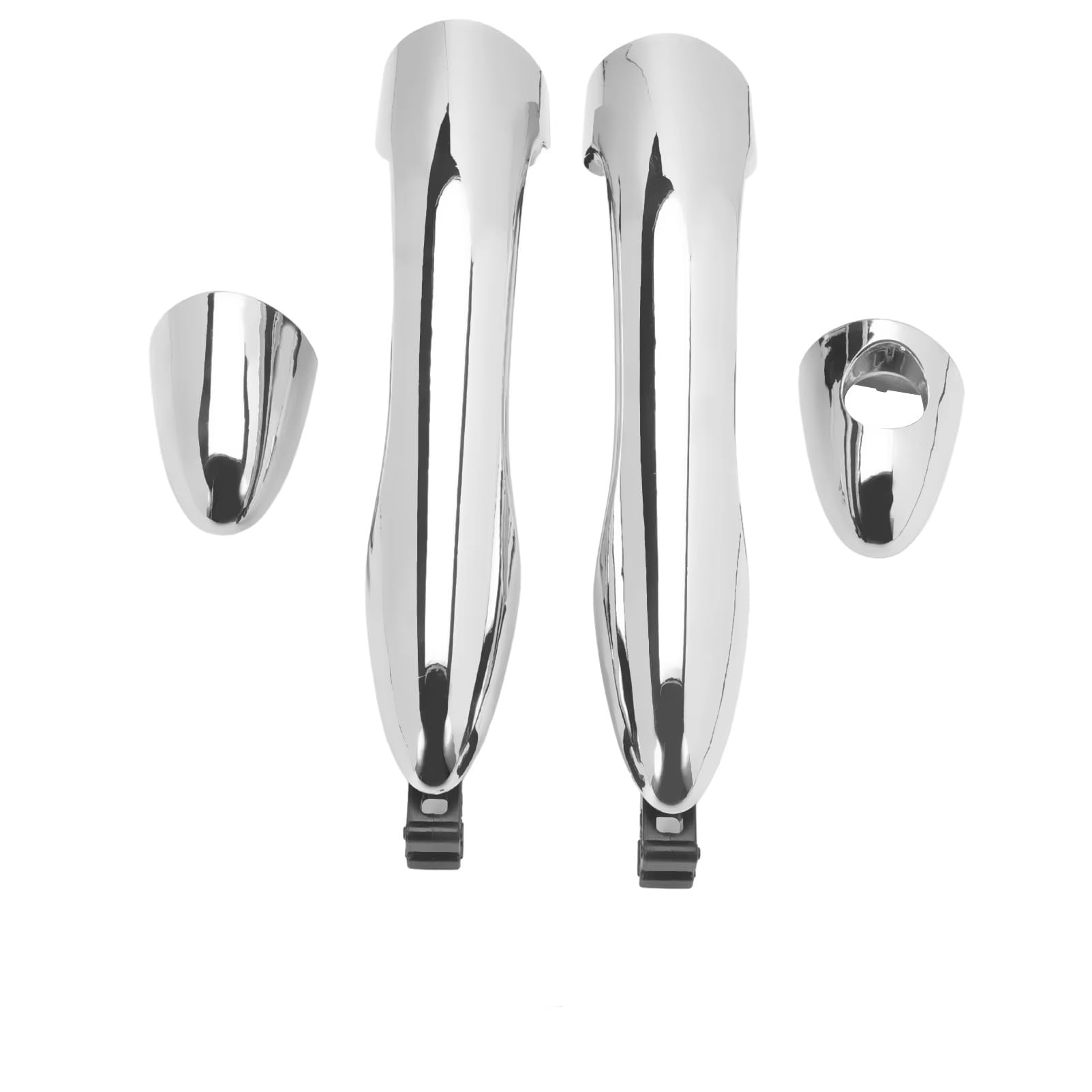 ZJYZYQ Car Sliding Outer Door Handle for Kia for Sportage 2011-2016 Front Driver and Passenger Side Exterior Door Handle