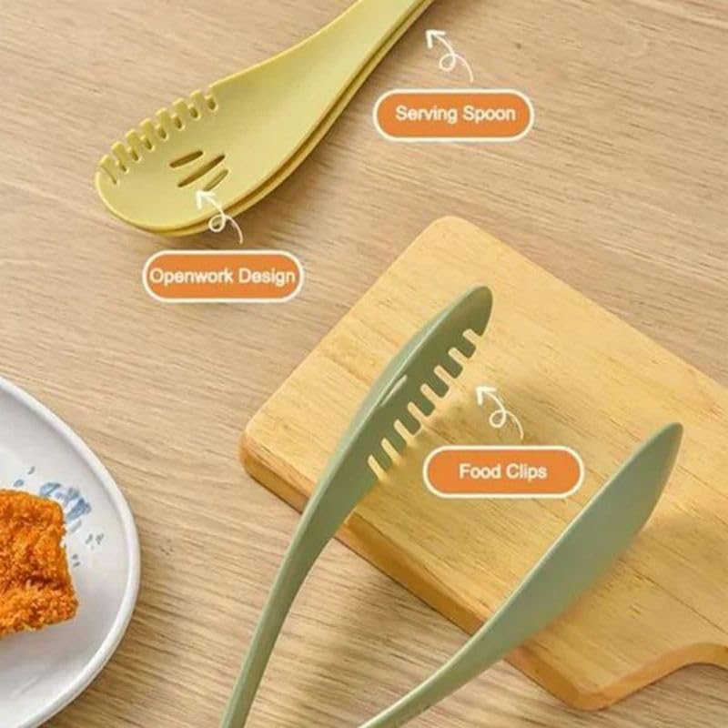 Clip per alimenti multifunzione 3 in 1, 2024, clip per alimenti multifunzione 3 in 1, pinze per alimenti da cucina domestica, materiali per uso alimentare e resistenza alle alte temperature (2