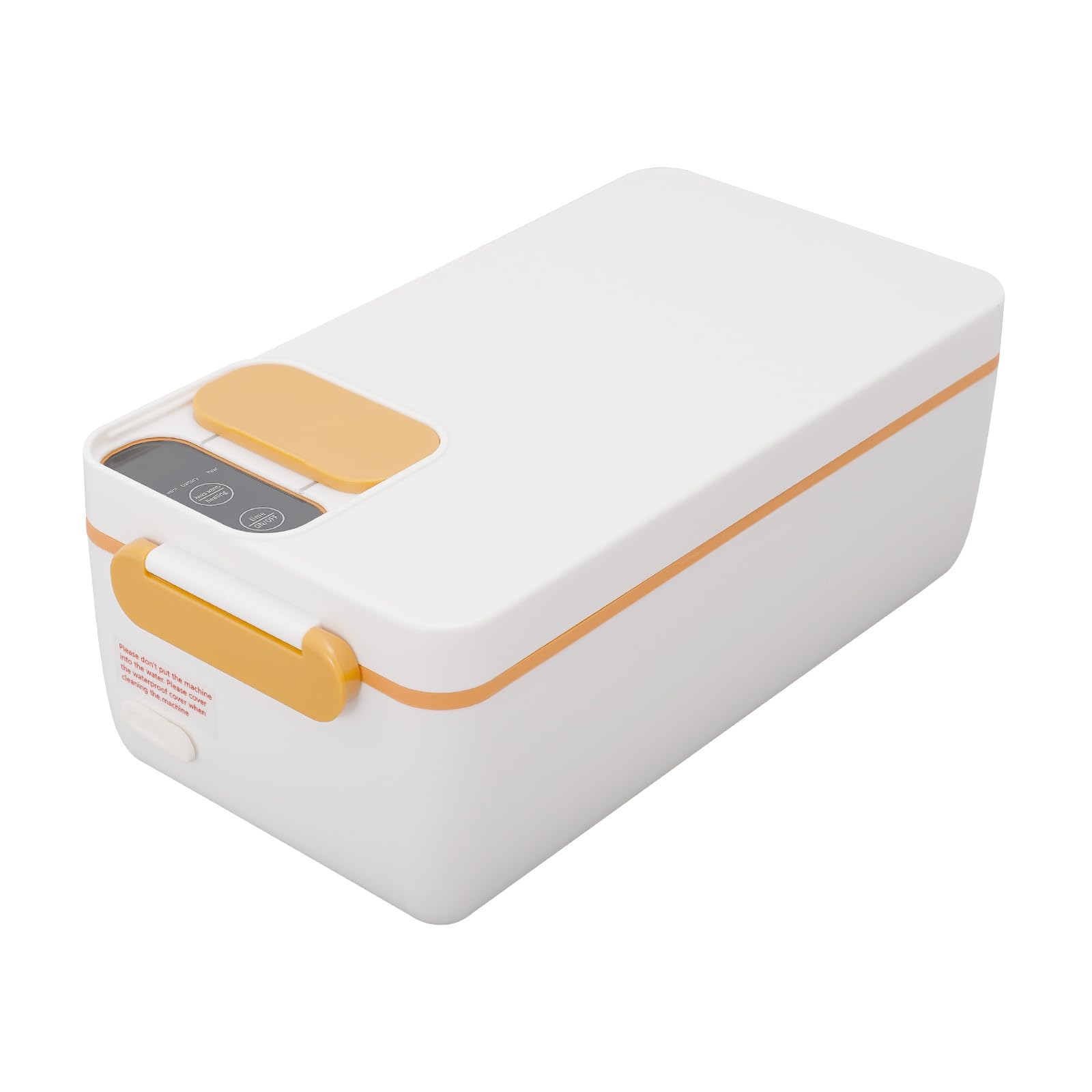 Fiambrera eléctrica de 40 W, fiambrera calefactable, fiambrera portátil con bolsa aislante, 1 L, caja térmica con pantalla LED, teclas táctiles, fiambreras para el hogar, oficina, aire