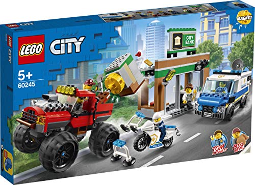 LEGO 60245 City Police Policía: Atraco del Monster Truck