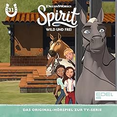 Page de couverture de Die Freundschafts-Lektion / Der Hammer der Gerechtigkeit / Die Rennbahn-Rivalin. Das Original-Hörspiel zur TV-Serie