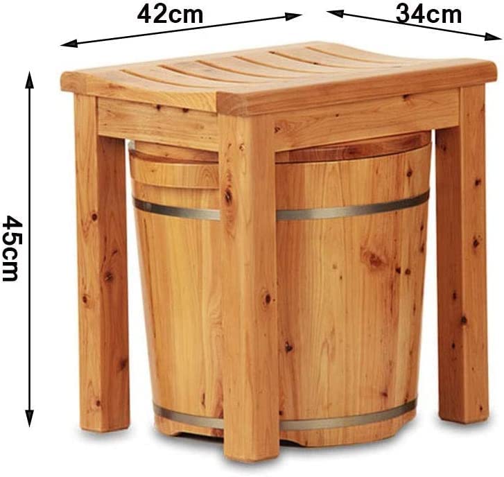 Tina de Madera para Baño de Pies Katzowen miniatura 7