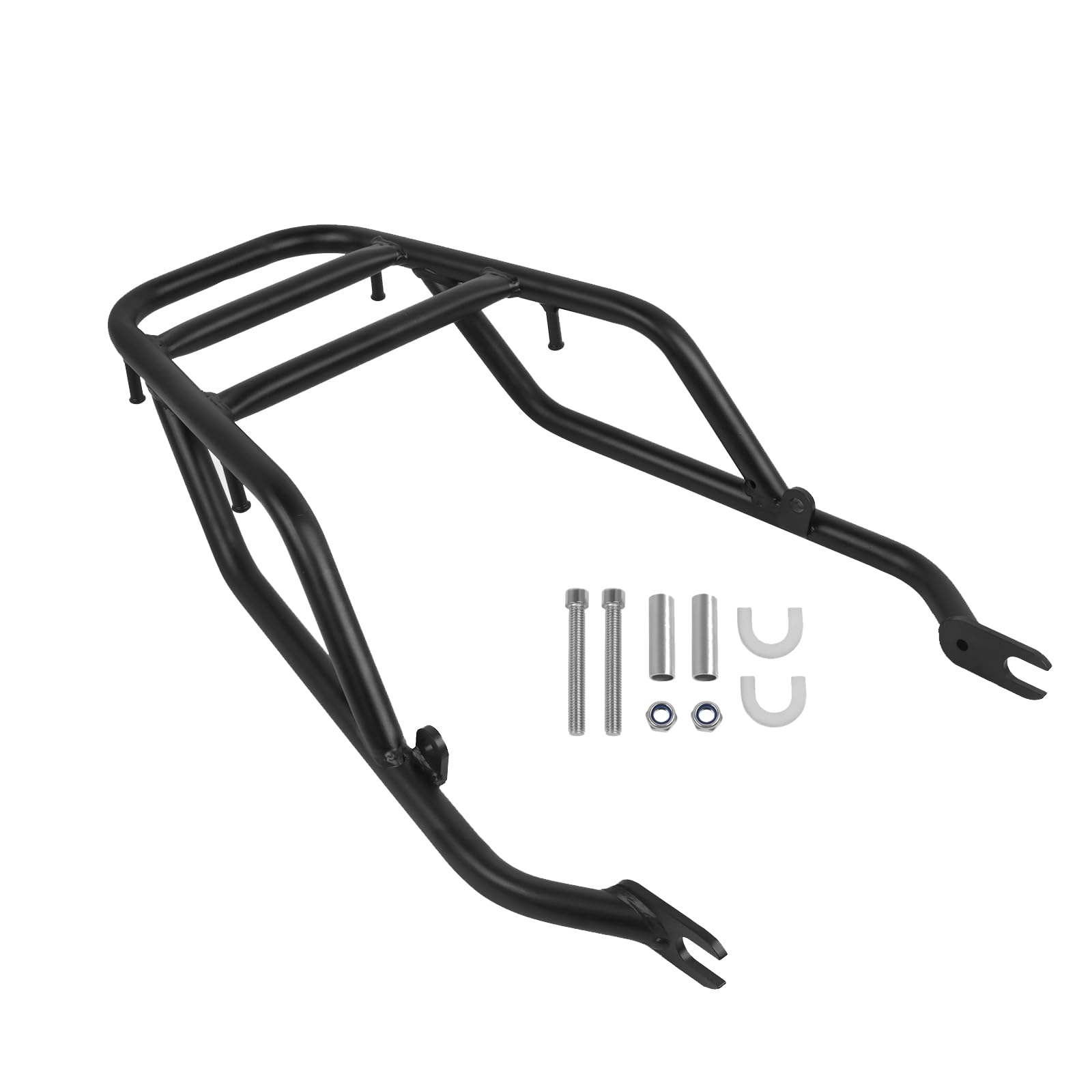 WORLDMOTOP Rear Luggage Rack Luggage Shelf Replacement for Kawasaki W800 2020-2023 W800 ABS 2024 2025 W800 Cafe 2019-2020 Tail Storage Rack Cargo (