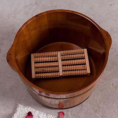 Spa de pies de madera extragrande para masajes y pedicura miniatura 6