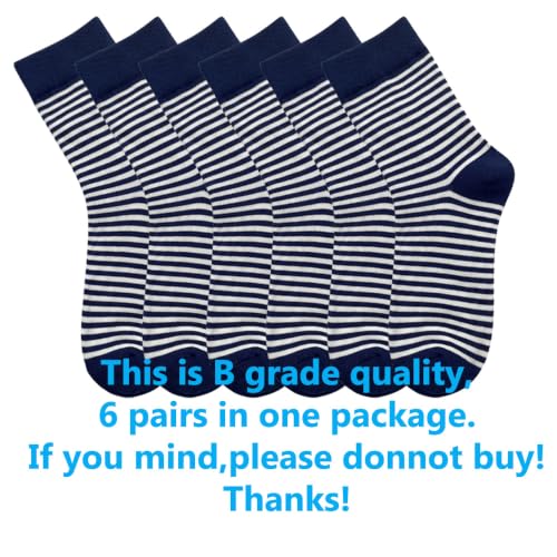 Image of MAGIARTE Womens Mini Crew Cotton Socks,6 Pairs | Anti-pilling Cotton, Casual Athletic, Quarter Calf, Moisture Wicking,Gift box packaging