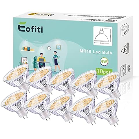Eofiti Bombillas LED GU5.3 12V Cover