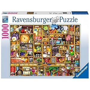 Ravensburger Kitchen Cupboard 1000 Piece Jigsaw Puzzle for Adults – 19298 – Handcrafted Tooling, Made in Germany, Every Piece Fits Together Perfectly