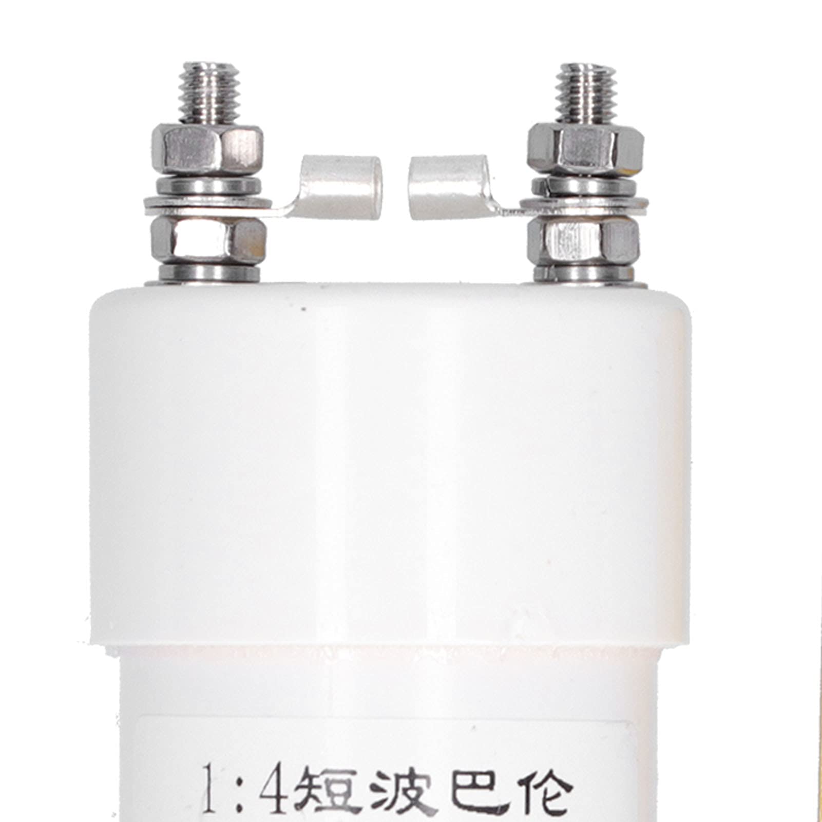 Eujgoov 1: 4 Balun, 200W 50Ω-200Ω Material ABS Adecuado 1-56MHz para antena de onda corta Winton