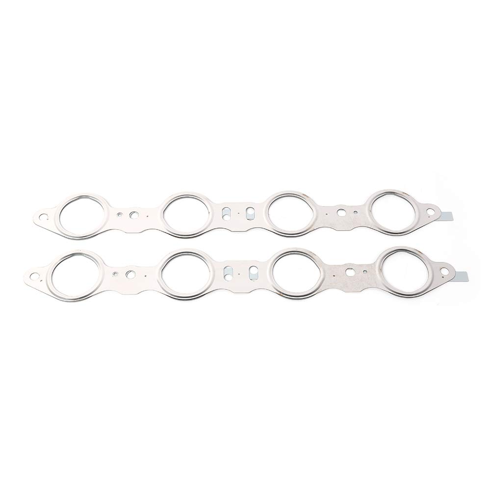 Guarnizione collettore di scarico, dioche acciaio argento 12617944 Guarnizioni collettore di scarico Viti in acciaio multistrato per motori LS1 LS2 LS3 LS6 LS7 LS9 LSX