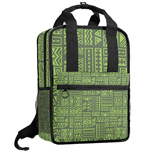Sac à dos plumes de paon vert ergonomique à bretelles réglables confortables