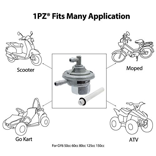 Robinet de carburant haute précision M16 pour cyclomoteur Buddy 125 - 7