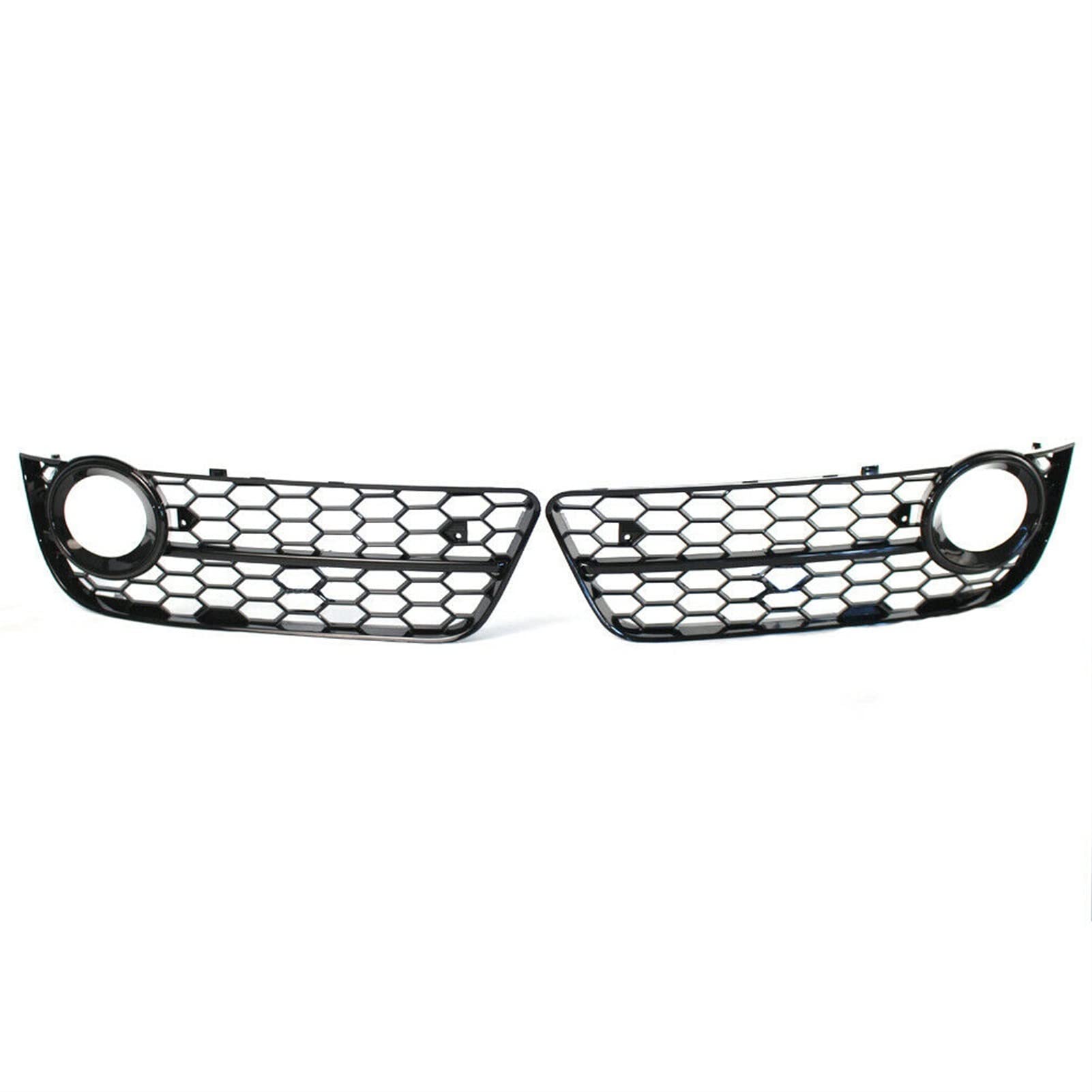 UNARAY Auto Paraurti Anteriore della Luce di Nebbia della Lampada Griglia Griglia di Copertura Maglia A Nido d'Ape Hex Fit for A5 Coupe/Sportback 2008-2011 Cabriolet 2010-2011