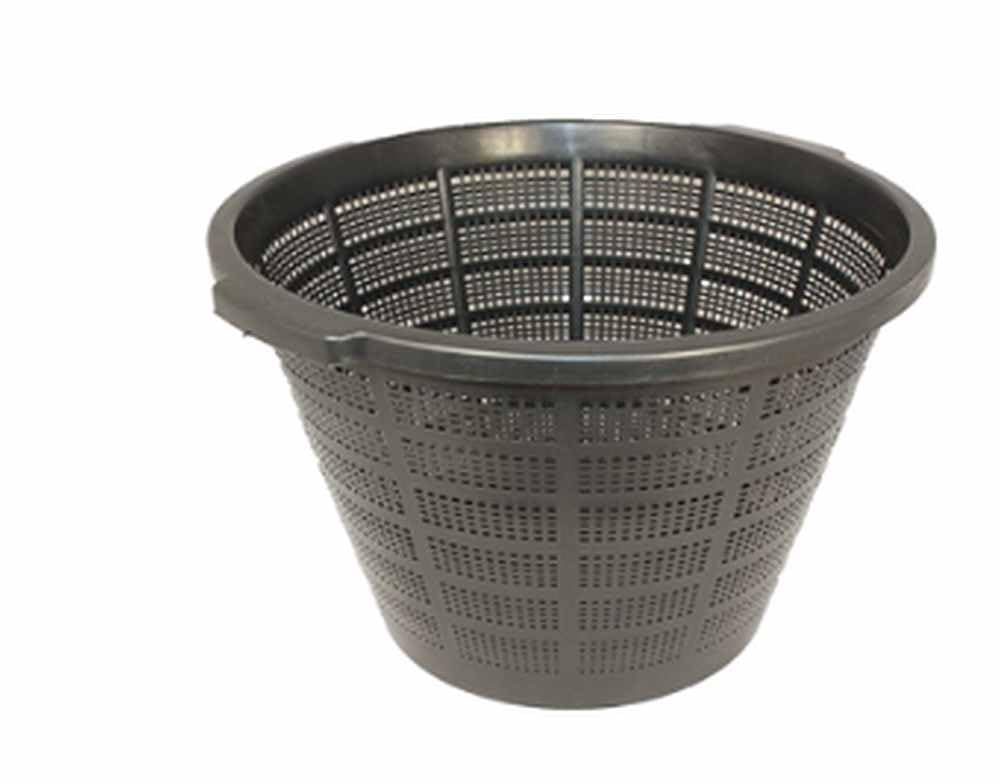 Biotope Aquatics Ltd Black - Pond Plant Baskets - Large Pot Sizes - Aquatic Marginal - Garden Lily Container (1, Round - Jumbo Basket 40 X 29Cm)