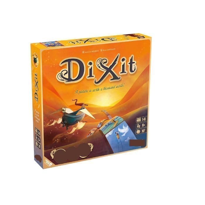Image of Dixxit Family Board Game for Kids & Adults | Creative Storytelling Card Game | 3-8 Players | Fun Family Party Game | Ages 15+