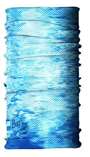 BUFF Unisex UV Multifunctional Headwear XL Insect Shield, Pelagic Camo Blue, XL