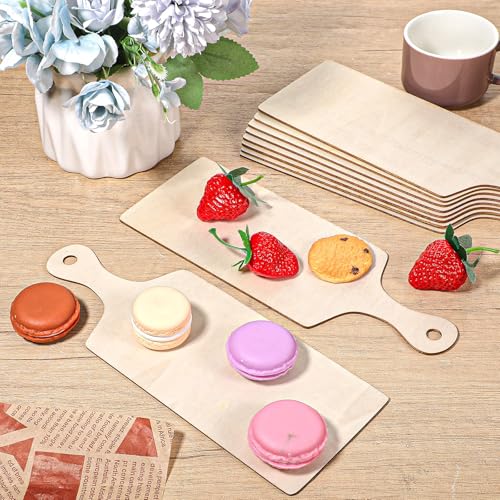 Mini tabla de cortar rectangular con mango 9.5x3.5 pulg miniatura 7