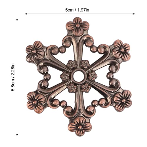 Carretéis de linha de metal, carretéis de linha de bordado estilo vintage para reparar para bricolag