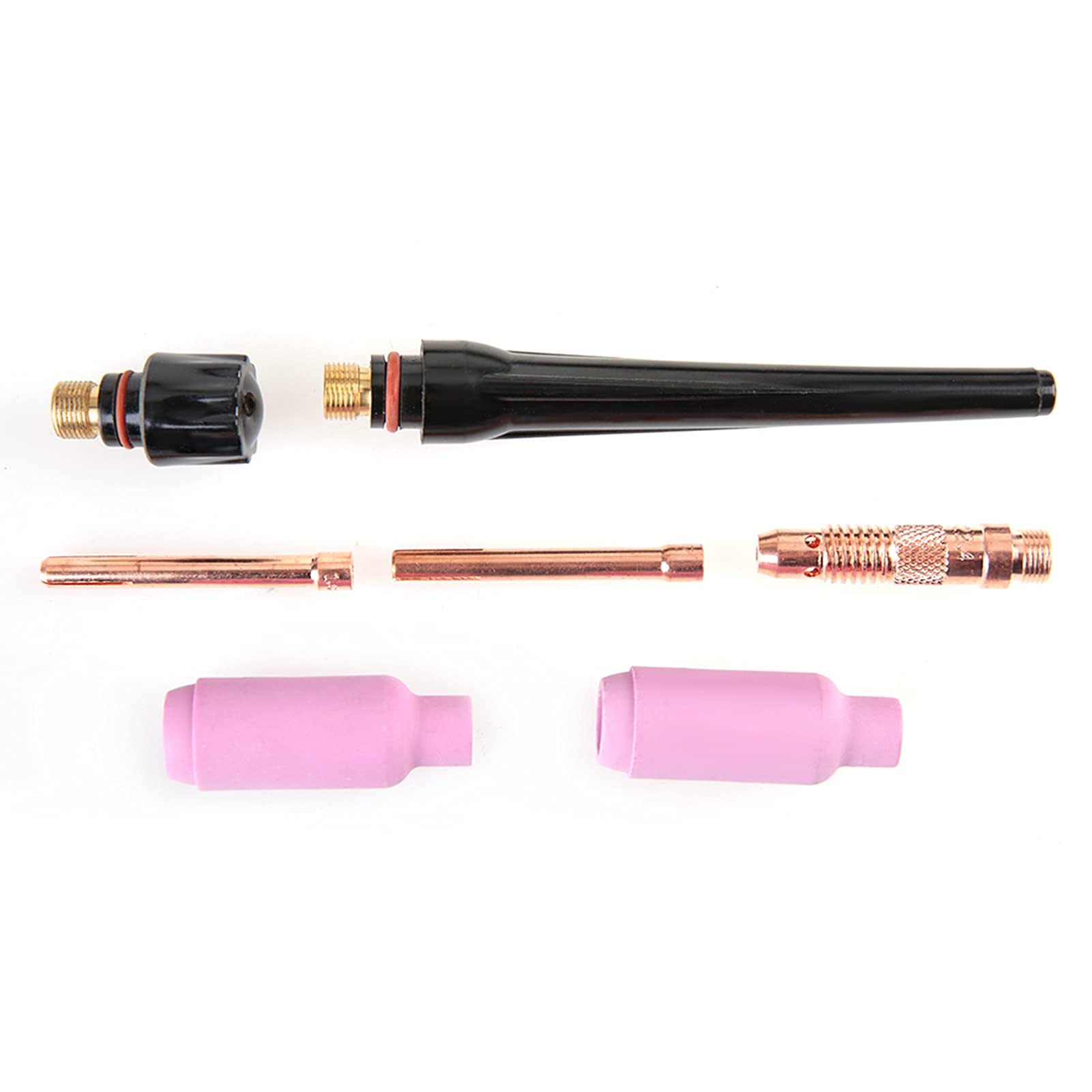 Torcia per Saldatura Tig, Torcia per Saldatura Tig Raffreddata Ad Acqua Set Connettore Dado WP18 Cavo Ergonomico Funzionamento Semplice per Saldatore Tig WP18, Kit (4 m