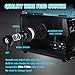 DURATECH 140Amp MIG Welder, 120V 4-in-1 Welding Machine Flux Core Gasless/Solid Core Gas Shielded/TIG/Stick Welder Suitable for 2 to 11lbs Welding Wire, IGBT Inverter Portable Welder with Welding Gun