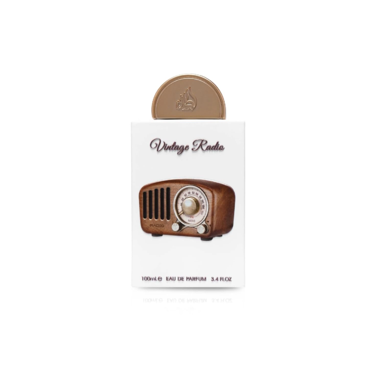 Perfume Vintage Radio Eau de Parfum 100ml, Perfume Árabe Unisex de Larga Duración, Incluye Atomizador Recargable 5ML, Fragancia con Aromas Cítricos Amaderados con Toque Especiado (Vintage Radio)