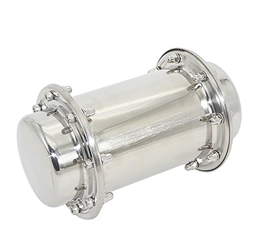 Luminexia Cápsula de Tiempo de Acero Inoxidable Anticorrosión Contenedor a Prueba de Agua Bloqueo de Tiempo Cápsula de Almacenamiento de Memoria de entierro,para Regalo de graduación Futura