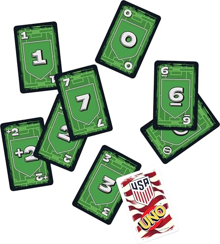 Mattel UNO US Men's National Team Card Game for Kids, Adults & Family with a Special Rule. - Image 4