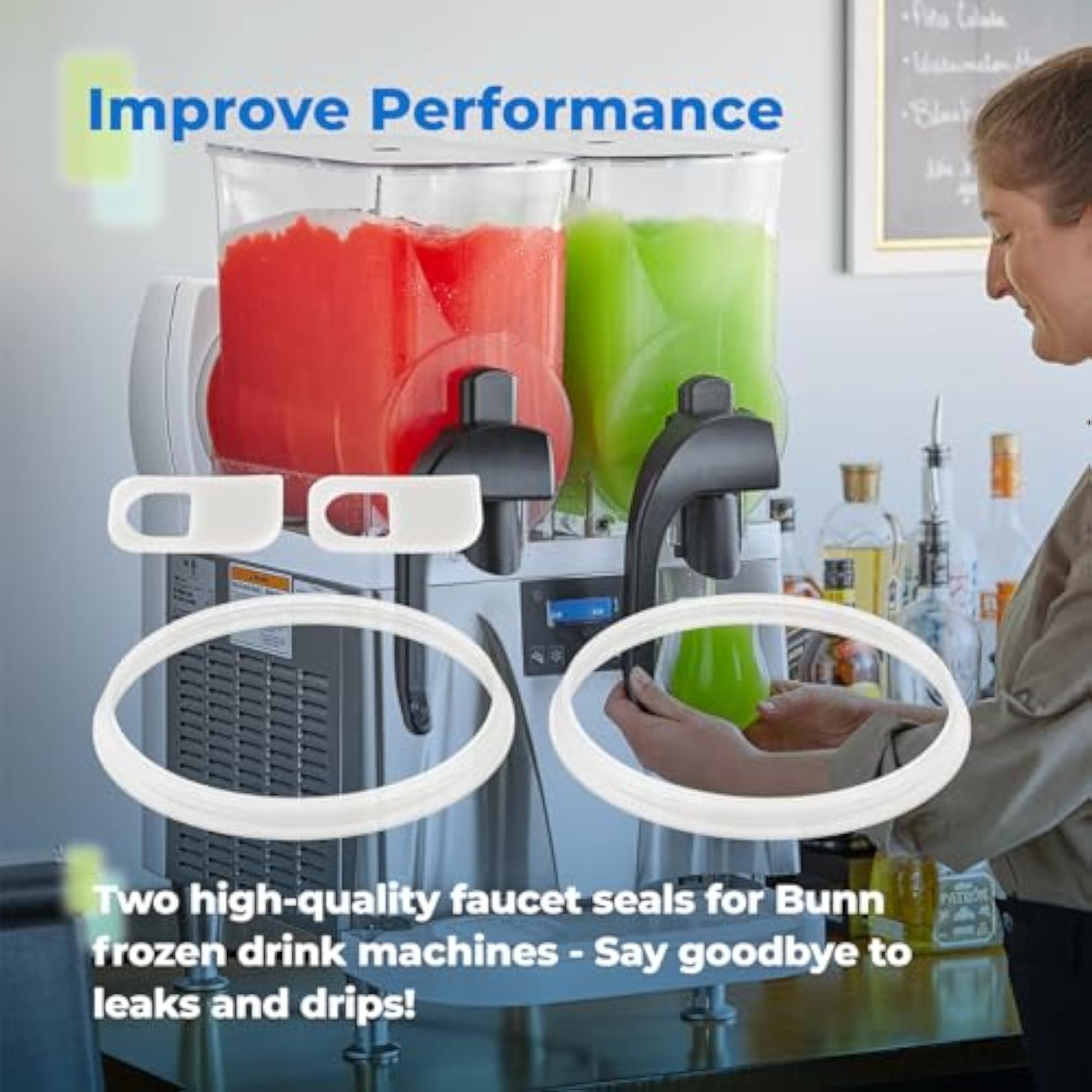 Ice Drink Machine Seal Kit Replacement for Bunn Ultra Slush Machines