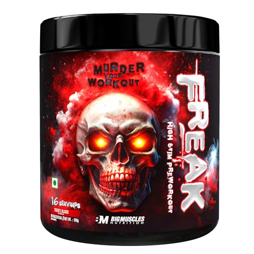 Image of Bigmuscles Nutrition Freak Pre-Workout (16 Servings, Tiger's Blood) | 100g