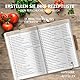 BIROYAL Rezeptbuch zum Selberschreiben A5, Kochbuch Selbst Schreiben, Rezeptbuch für 100 Lieblingsrezepte, Kochbuch zum Selberschreiben, Recipe Book Backbuch Schreiben, Rezepte Buch zum Ausfüllen