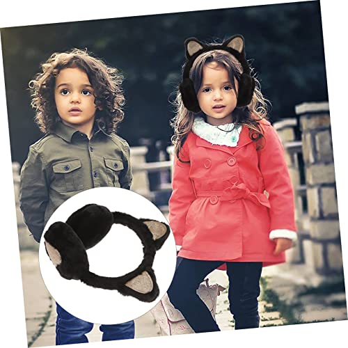 Cat Ears Earmuffs Earmuff for Ear Covers for Cold Weather Warmer Ear Warming Winter Ear Muffs for Men3