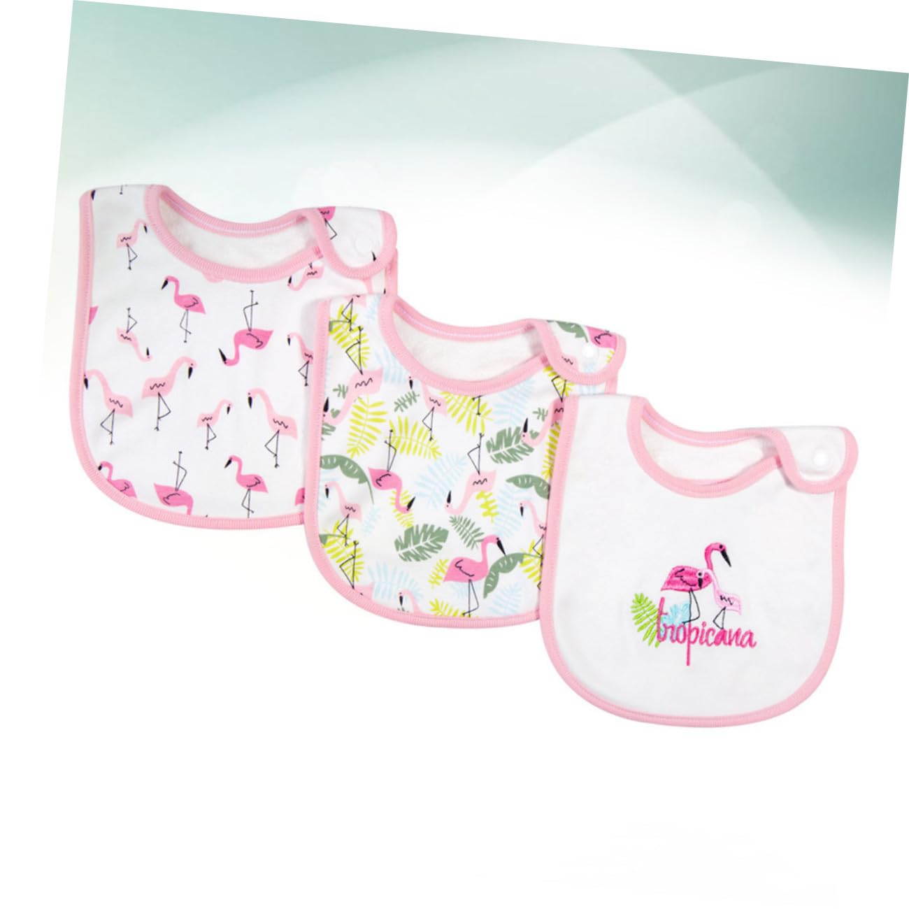 TOYANDONA 9 Stk Lätzchen für Kleinkinder Lätzchen für Babys Babykleidung für Jungen -Bandanas -Bandana- - für Neugeborene Speichel Handtuch Einfach Rosa