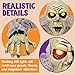 JOYIN Zombie Halloween Decoration Outdoor Groundbreaker with Sound and Flashing Eyes, Scary Halloween Graveyard Decor for Yard Garden, Outside Lawn Haunted House Prop