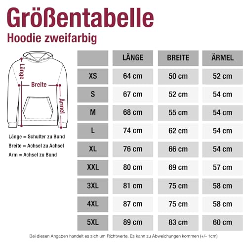 Pullover Herren Frauen Hoodie Kontrast zweifarbig - für - Der mit dem Hund geht - Geschenk Hundebesitzer Hundeliebhaber - XL - Schwarz/Grün - hoody damen hunde hundefan gassi fun-kapuzenpullover