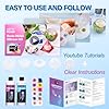 LET'S RESIN Epoxy Resin Kits and Molds Complete Set, 16oz Resin Art Kit with Silicone Molds, Pigment, Dried Flowers, Crafts for Adults, Beginners, Art Supplies for DIY Lovers, DIY Gift for Women #4