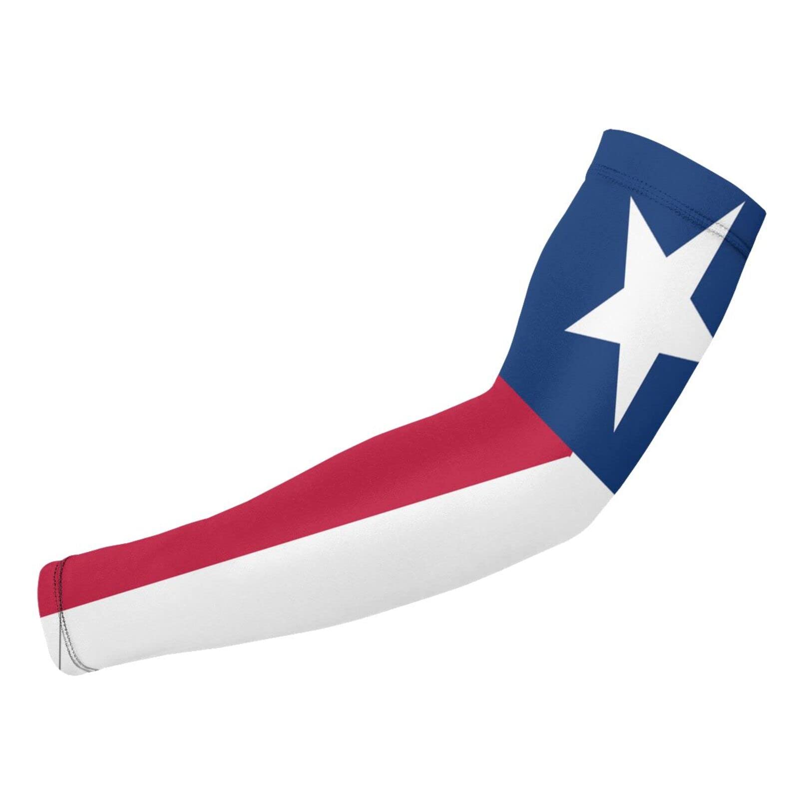 ZGXJJPP Texas Flag Arm Sleeves for Men and Women, Sleeves to Cover Arms for Men and Women