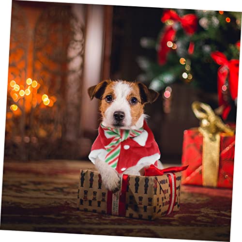 Disfraz de perro navideño con bufanda roja talla XXL miniatura 7