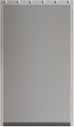Solapas de repuesto extra grandes para puerta de perro con tornillos, compatibles con puertas de perro PetSafe Freedom PAC 11-11040, miden 13 1/8” x