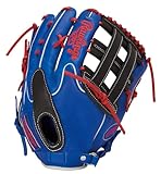 Rawlings(ローリングス)野球用 グラブ グローブ 軟式 大人用 HOH MLB COLOR SYNC GR5HMY795FW ロイヤルブルー/ブラック [外野手用] サイズ 12.8 ※左投げ用(右手着用)