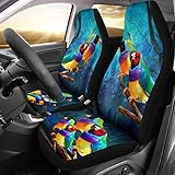 🚗 Ajustement universel : les housses de siège de voiture mesurent 52 x 138 cm, taille adaptée aux sièges avant de la plupart des véhicules, tels que les voitures, les SUV, les camionnettes ou les voitures.