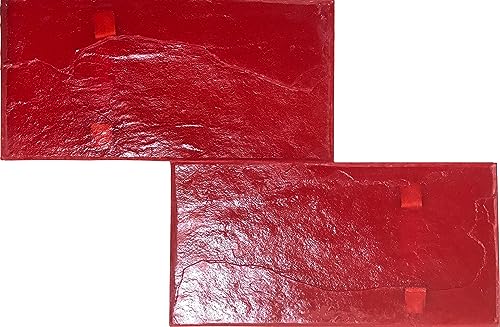 Concrete Rigid Stamp Mat. Slate Stone Texture. 24