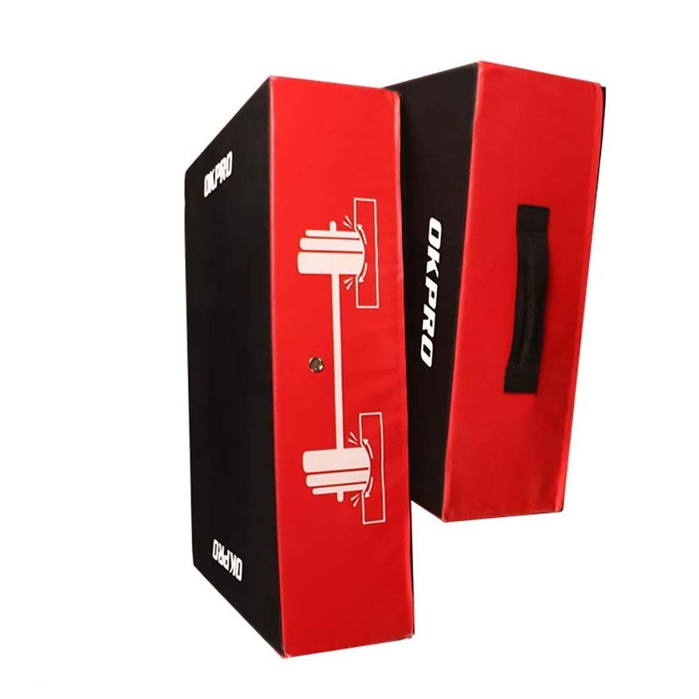 CKIDS Weightlifting Silencer Drop Pads Professional Barbell Drop Pads Shock Mats for Barbell-Dropping Workouts at Home Gym