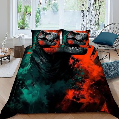 Housse de couette microfibre animaux de qualité supérieure avec impression 3D King 220x240 - 3