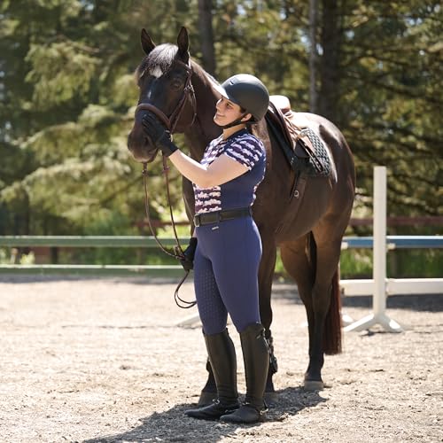 Image of Kerrits Women's Coolcore Full Leg Grip Horse Riding Tights - Cooling Equestrian Leggings, Silicone Grip, Pockets